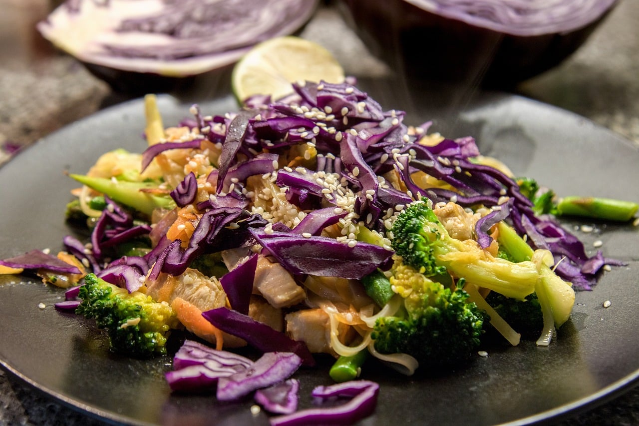 Red Cabbage Stir-Fry