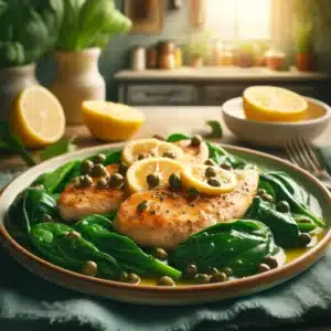 Chicken Piccata low carb diet